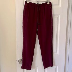 Target A New Day Maroon Drawstring Trousers